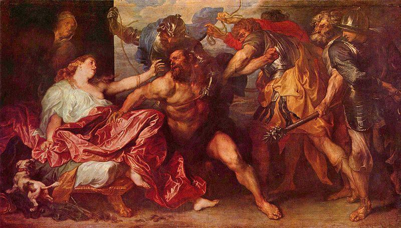 Anthony Van Dyck Samson and Delilah, Spain oil painting art